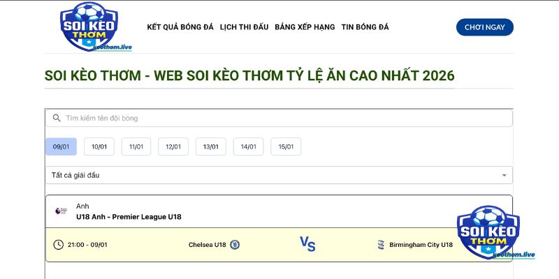 Kèo Thơm giúp anh em chọn kèo ngon như thế nào?